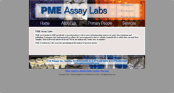 Desktop Screenshot of pmeassaylabs.com